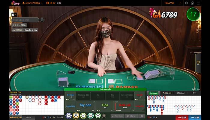 Casino GA6789 có hệ thống dealer người thật xinh đẹp Casino GA6789 có hệ thống dealer người thật xinh đẹp